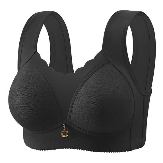 Women Bras Comfortable Seamless Bras for Women Womens Bras No Underwire Full Support Front Closure Bras for Older Women Deals of The Day