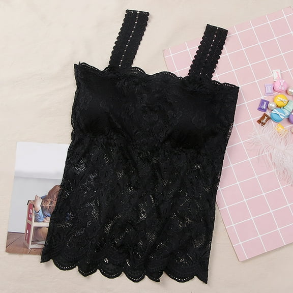 Women Bras Plus Size,Ladies Sexy Tank Top Padded Shape Women Camisole Feminino Top