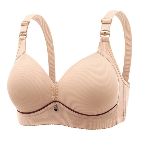 Women Brasiere Plus Size No Steel Ring Ultra-Thin Breathable Basic Bralette Seamless Bras Soft Full Coverage Push Up Bra