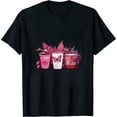 thumbnail image 1 of Women Breast Cancer Shirts Pink Ribbon Tshirt Cancer Awareness Support T-Shirt October Breast Cancer Tee Tops 1470, 1 of 3