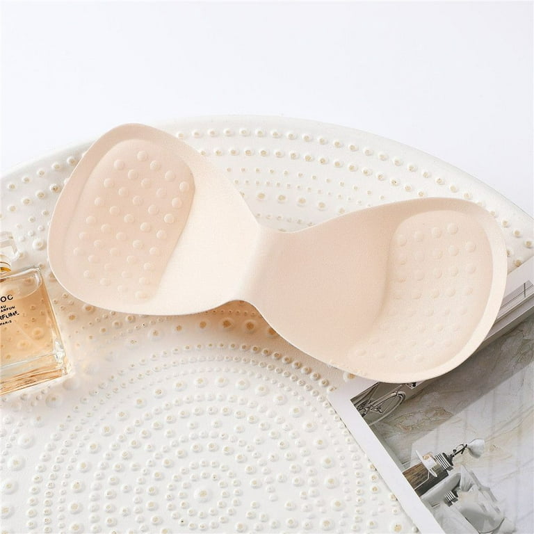 Women Breast Enhancer Removeable Intimates Accessories Swimsuit Sponge Foam Thick  Bra Pads Bikini Insert Pads Push Up NUDE TYPE 3 