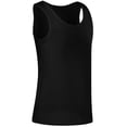 thumbnail image 1 of Women Breathable Cotton Breast Binder Long Trans Tank Top Built-in Chest Binder, 1 of 8