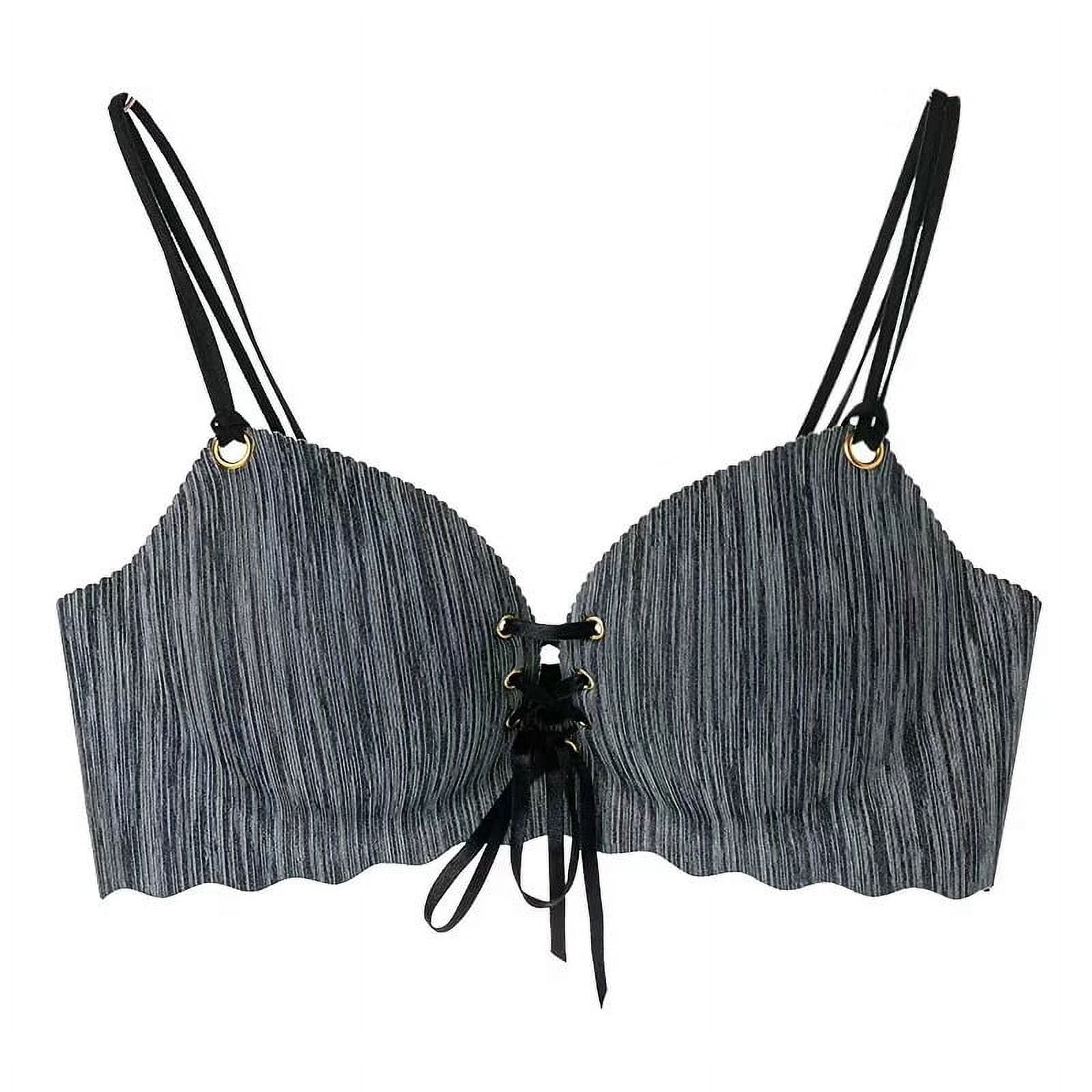 women push up wire free sealmess bra Classic No rims comfortable underwear  sexy lace breathable cotton lined bralette C23 - AliExpress