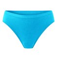 Ladies Ribbed Briefs Women Briefs Mid Rise Solid Wide Ribbed Waistband Soft Stretchy Knit ...
