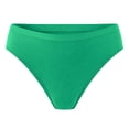 Ladies Ribbed Briefs Women Briefs Mid Rise Solid Wide Ribbed Waistband Soft Stretchy Knit ...