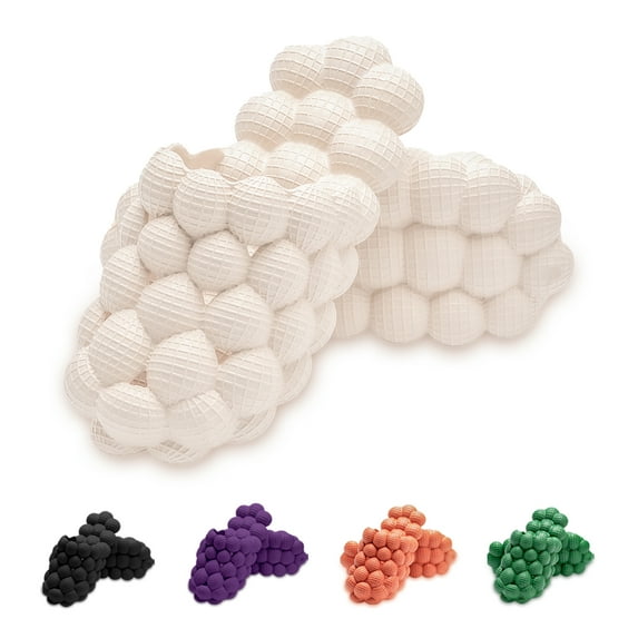 Women Bubble Slides Slippers Massage Spa Slippers, Non-slip Gym Home Shower Bedroom Slippers