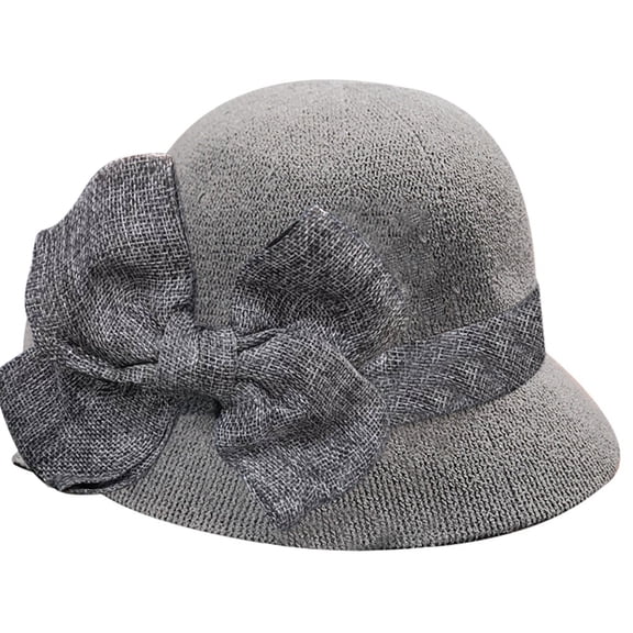 Women Bucket Hat | FNGZ Cotton Bucket Hat | Fashion Women Sun Beach Hat Straw Fabric Cap Summer Hat Fisherman Soft Bow Baseball Caps