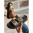 thumbnail image 1 of Women Buckle Decor Footbed Sandals  Flatform Fashion Sandals, 1 of 7