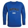 thumbnail image 1 of Women Buffalo Bulls Mom Crewneck Fleece, Royal Blue - Large, 1 of 1
