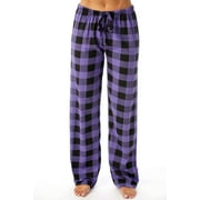 VNING Women Buffalo Plaid Pajama Bottoms with Pockets Drawstring Plaid Sleepwear Pants Loose Stretch Lounge Sleepwear Nightwear Trousers