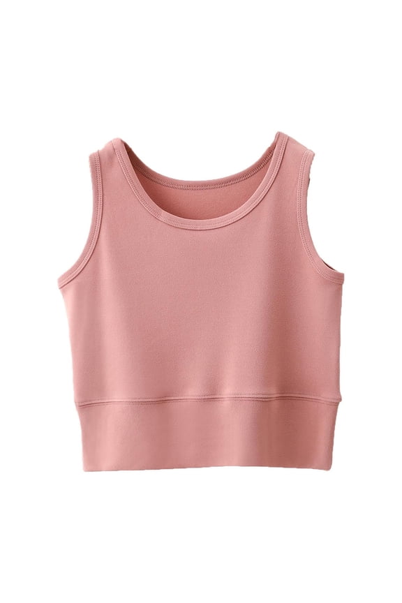 Women Built In Bra Tank Top Sleeveless Casual Racerback Ribbed Fitted Cami Shirt Athletic Lounge Summer Workout Tops