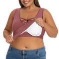 thumbnail image 1 of Women Built-in Bra Tank Tops Spaghetti Strap Basic Camisoles Basic Tank Tops Beach Tank Tops Fitted Tank Tops for Women Yoga Racerback Tank Top Cami Tank Tops for Women Pink 2XL, 1 of 7