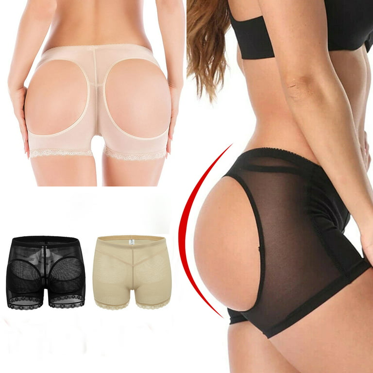 Women Butt Lifter Padded Shapewear Enhancer Control Panties Low Waist Body  Shaper Underwear Shaping Panties 