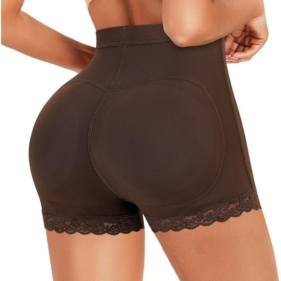 Women Butt Lifter Panties Padded Shapewear Hip Enhancer Pads Shorts Seamless Underwear Tummy Control Boyshorts