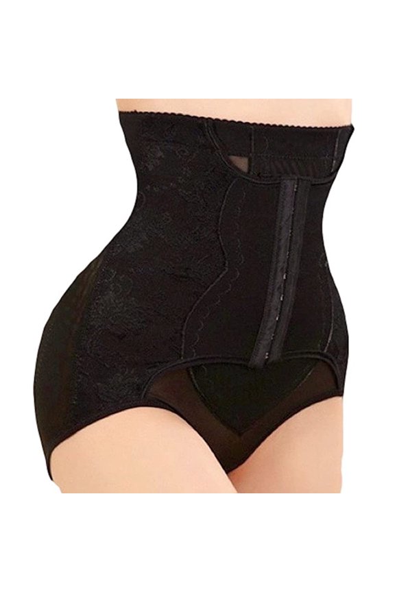 Women Butt Lifter Shapewear Hi-Waist Tummy Control Body Shaper Shorts Waist Trainer Slimming Panty