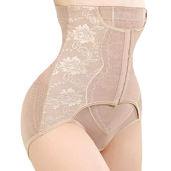 Women Butt Lifter Shapewear Hi-Waist Tummy Control Body Shaper Shorts Waist Trainer Slimming Panty