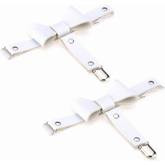 Women Butterfly Knot Garter Belt Punk Gothic Leg Harness Garters Anti-Slip Clips Elastic Thigh Ring Garter Adjustable