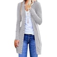 thumbnail image 1 of Women Button Down Solid Color Cardigan, 1 of 5