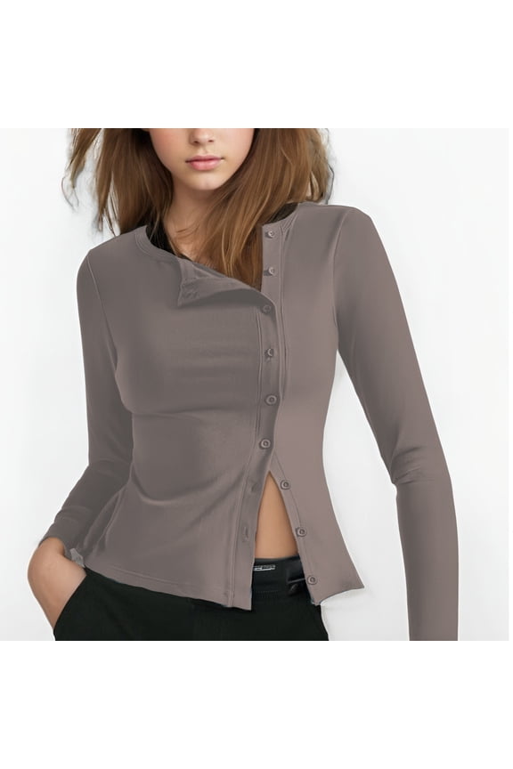 Women Button Down Ribbed Tops Long Sleeve Going Out Fitted Shirt Womens Work Shirt Short Sleeve Space Pack Workout Shirts Large Running Top Women Short Sleeve T Shirts for Women Shirts for Women Tall