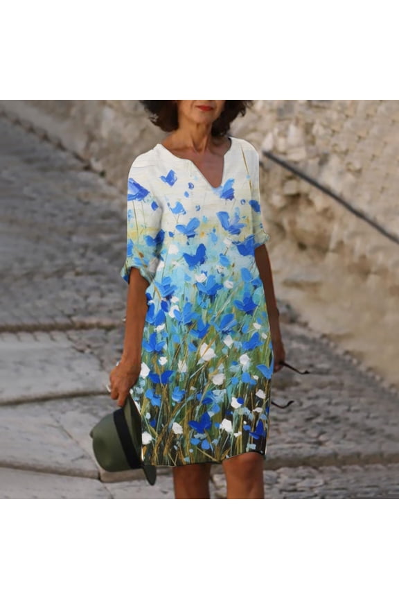 Women C Dresses For Neck Flowy Sleeveless Knee Length Irregular Beach Dress Women's Midi Dresses Turtleneck Dress Womens Casual Wrap Dress Split Loose Maxi Dress Mini Dress Casual Tunic Swing Dresses