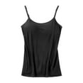thumbnail image 2 of Ubras Women's Cool Feeling Bra Camisole - Built-in Bra Tank Top With Spaghetti Straps For All-Day Wear 2 of 14