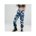 thumbnail image 1 of Women Camouflage Harem Pants Casual High Waist Beam Foot Sports Trousers, 1 of 4