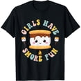 thumbnail image 1 of Women Camping Kawaii Smores Girls Have S'more Kids Camping T-Shirt, 1 of 3