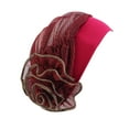 thumbnail image 1 of Women Cancer Head Scarf Hat Cap Hair Scarf Turban Head Wrap Turban Hats Headwear Wide Hairbands for Women Sweatband Men Metal Head Band Yoga Turban Thick Headbands Women Wire Headbands Sports, 1 of 2