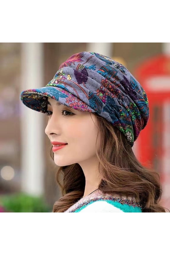 Women Cancer Headwear Soft Chemo Beanie Baseball Cap