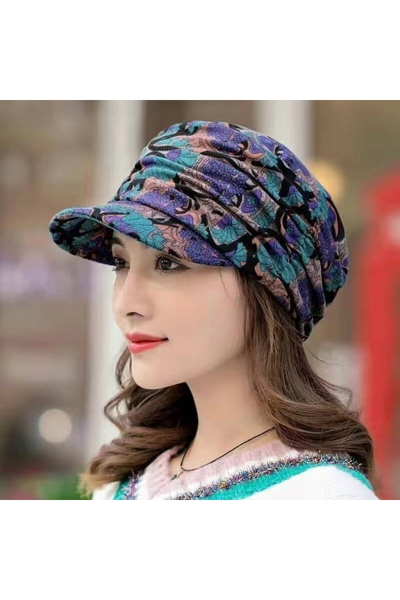 Women Cancer Headwear Soft Chemo Beanie Baseball Cap