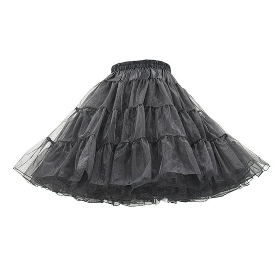 Women Candy Color Multicolor Skirt Support Puff Petticoat Colorful Small Short Skirt Club Basic Leisure Dailywear