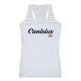 thumbnail image 1 of Women Canisius Golden Griffins Script Tank T-Shirt, White - Large, 1 of 1