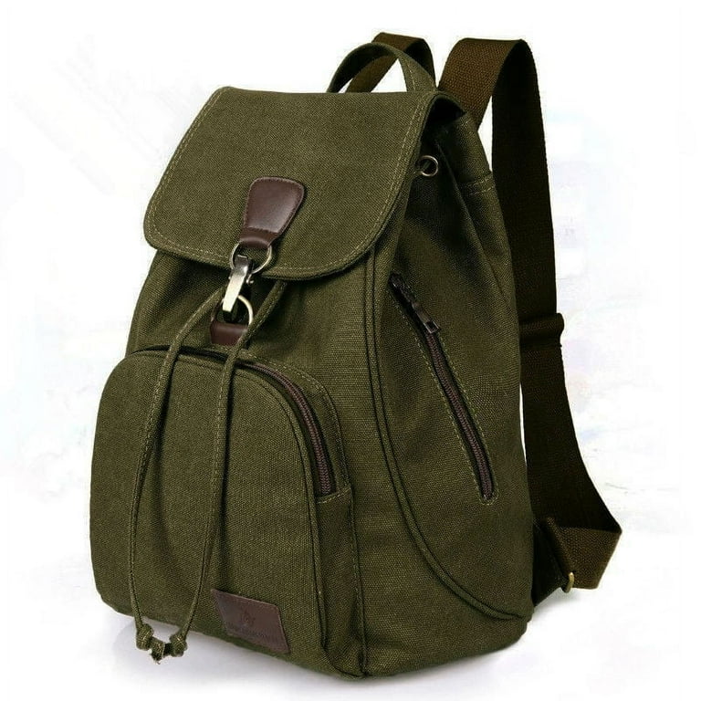 Army green shop backpack women's