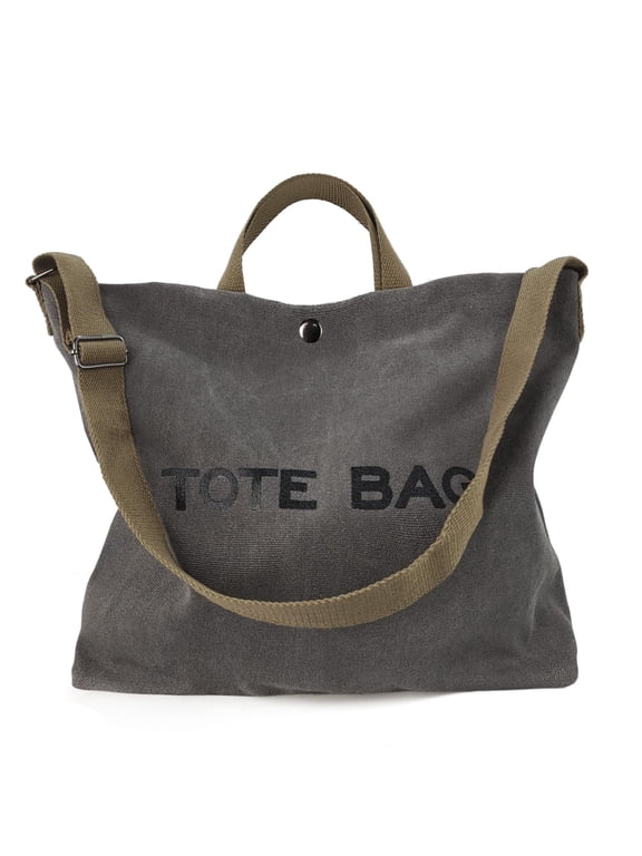 Women Canvas Tote Bag Travel Shoulder Bag Large Capacity Crossbody Top Handle Fashion Handbags
