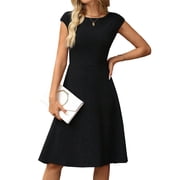 Womens Black Semi Formal Dresses