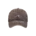 thumbnail image 1 of Women Caps Fashion Embroidery Baseball Cap Soft Washed Casual Sun Hat For Outdoor Daily Wear, 1 of 3