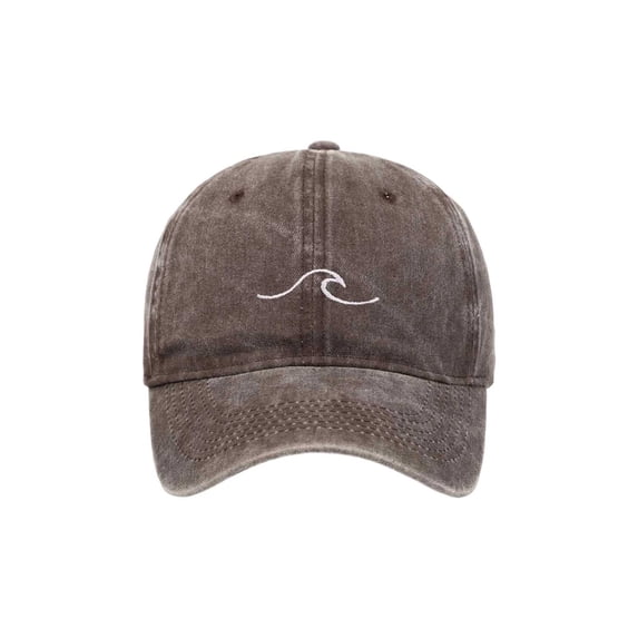 Women Caps Fashion Embroidery Baseball Cap Soft Washed Casual Sun Hat For Outdoor Daily Wear