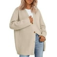 thumbnail image 1 of Women Cardigan Sweater Fall Outfits Cloth Fashion Button Front Casual Trendy Tops, 1 of 5