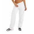 thumbnail image 1 of Women Cargo Pants Fleeece High Waisted Baggy Sweatpants for Women Casual Pants with 8 Pockets White XXL, 1 of 9