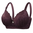 thumbnail image 1 of Women Casual Adjustable Breathable Top Bra Underwear Comfortable Support Without Steel Ring Soft Fabric Everyday Wear, 1 of 2