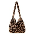thumbnail image 1 of Women Casual Armpit Bag Cute Large Capacity Daily Sling Bag Fashion Bag (Leopard Print), 1 of 7