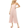 thumbnail image 1 of Women Casual Bib Loose Fit Adjustable Spaghetti Strap Cropped Pants Jumpsuits Sleeveless Romper Jumpsuit, 1 of 5