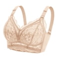 thumbnail image 1 of Women Casual Bra Adjustable Breathable Comfortable Wirefree Support Soft Fabric Everyday Wear Lightweight Seamless Underwear, 1 of 1