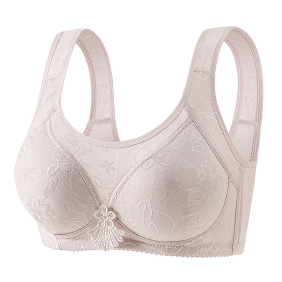 Women Casual Breathable Top Bra Underwear Without Steel Ring Gathering And Adjusting Bra Women Bras Wireless Womens Push up Bras Custom Sports Bra Womens Support Bras Sports Bra Pack for Women Low