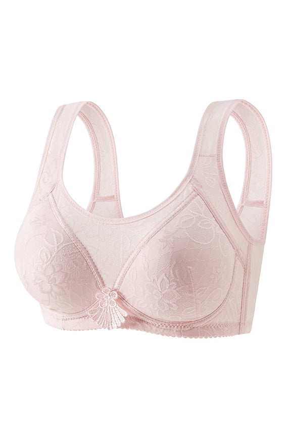 Women Casual Breathable Top Bra Underwear Without Steel Ring Gathering And Adjusting Bra Women Bras Wireless Womens Push up Bras Custom Sports Bra Womens Support Bras Sports Bra Pack for Women Low