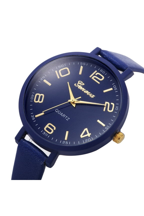 Women Casual Checkers Leather Quartz Analog Wrist Watch Watches for Big Wrists Watches with Face 36mm Watches for Men Men's Watch Bands 20mm Mens Easy Read Watch Watch with Leather Band 24 Hour