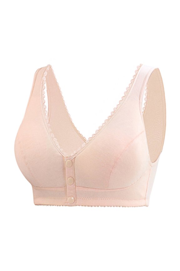 Women Casual Comfortable Breathable Soft Cup Bra Seamless Underwear Supportive Everyday Wear Lightweight Non Padded