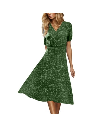 Elegant Solid Lace V Neck Cake Skirt Dresses(3 Colors) Elegant Solid Lace V Neck Cake Skirt Dresses(3 Colors)