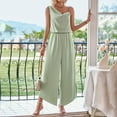 thumbnail image 1 of Women Casual Fashion Women's Solid Color Long Sleeved Jumpsuit Pants Flight Jumpsuit Women New Years Jumpsuit Interview Attire for Women Body Suit Woman Formal Pant Suits for Women Evening Wear Long, 1 of 6
