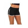 thumbnail image 1 of Women Casual Fast Drying Drawstring Color Block Elastic Waist Shorts, 1 of 6